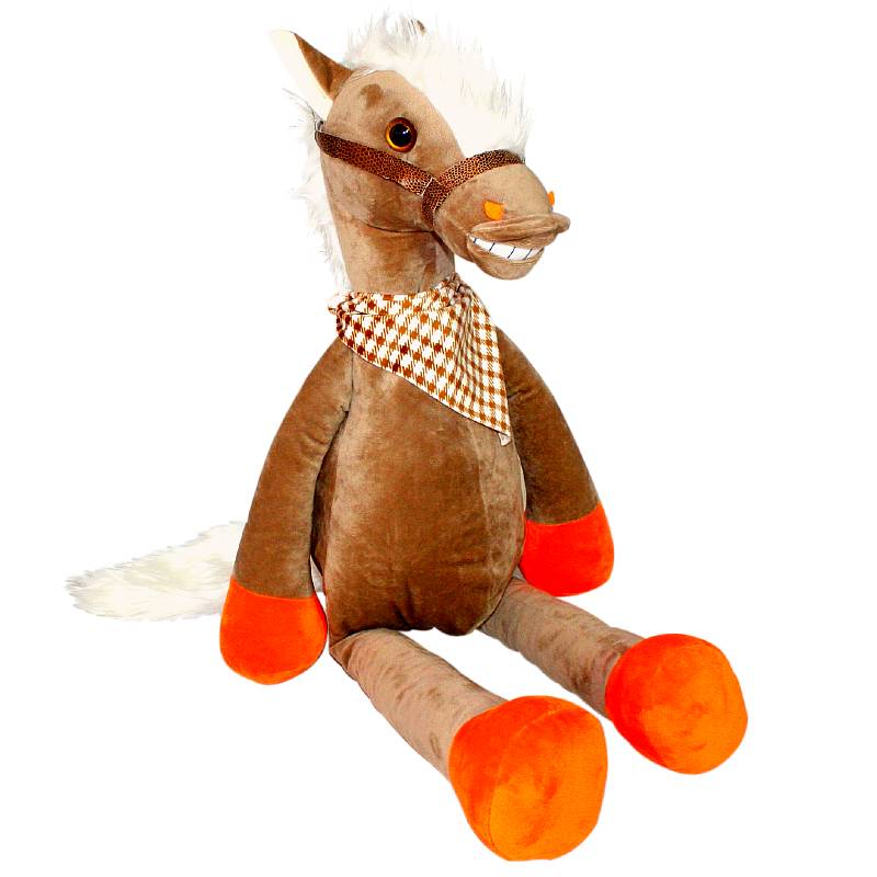 Сладкий новогодний подарок в мягкой игрушке весом 1500 грамм